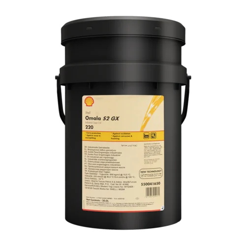 Shell Omala S2 GX 220 – 20L Pail